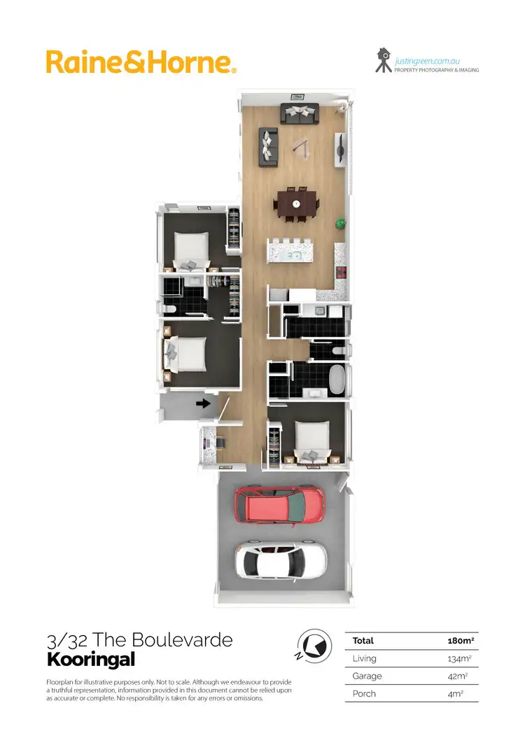 Floorplan of Homely house listing, 3/32 The Boulevarde, Kooringal NSW 2650