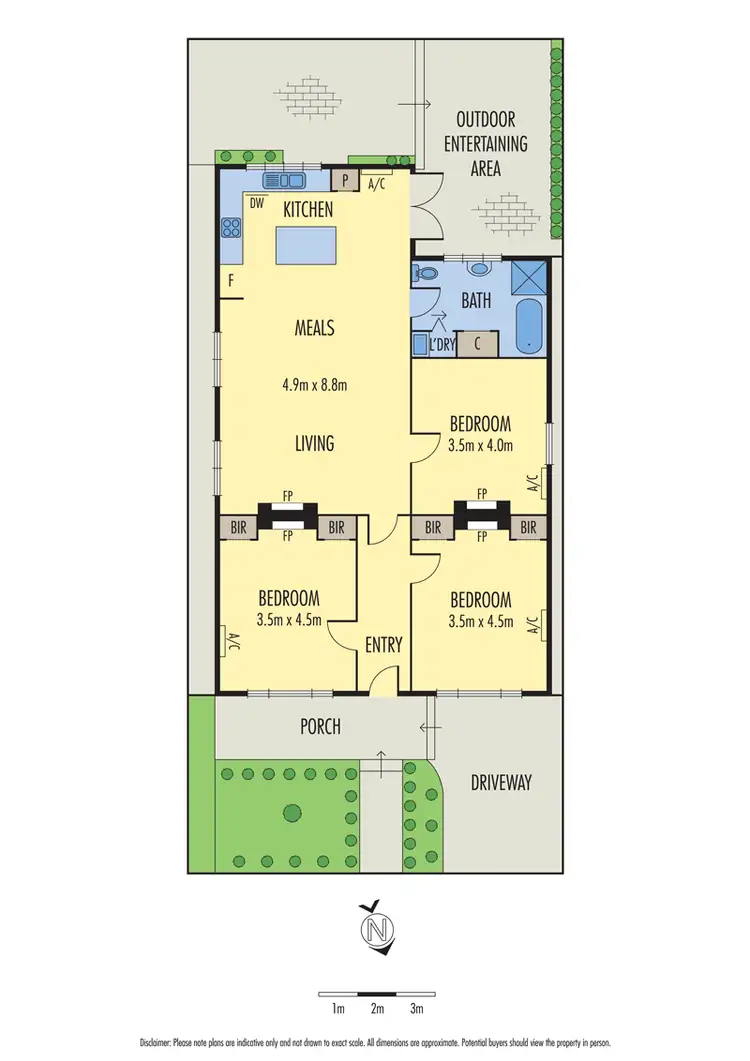 Floorplan of Homely house listing, 33 Pilgrim Street, Seddon VIC 3011