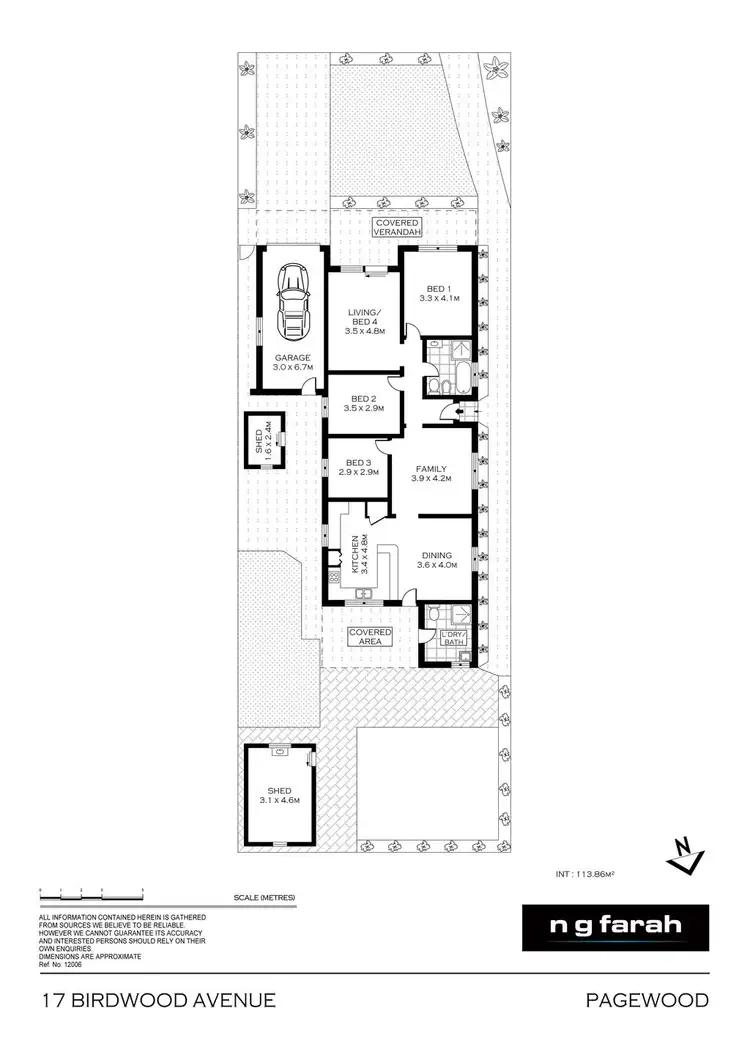 Floorplan of Homely house listing, 17 Birdwood Avenue, Pagewood NSW 2035
