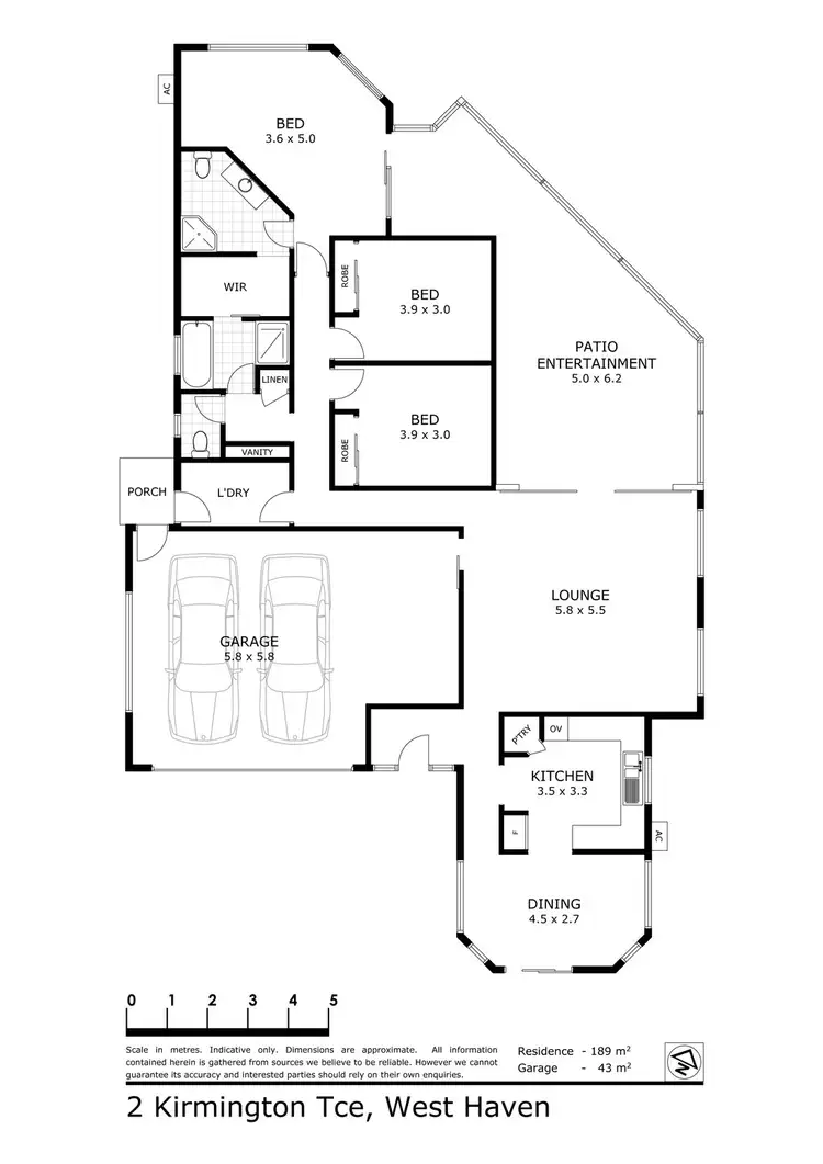 Floorplan of Homely house listing, 2 Kirmington Terrace, Laurieton NSW 2443
