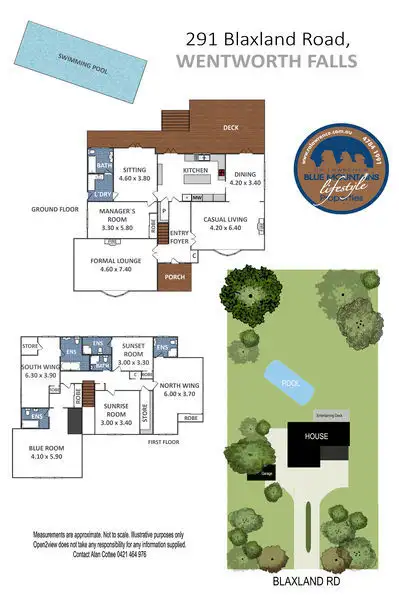 Floorplan of Homely house listing, 291 Blaxland Road, Wentworth Falls NSW 2782