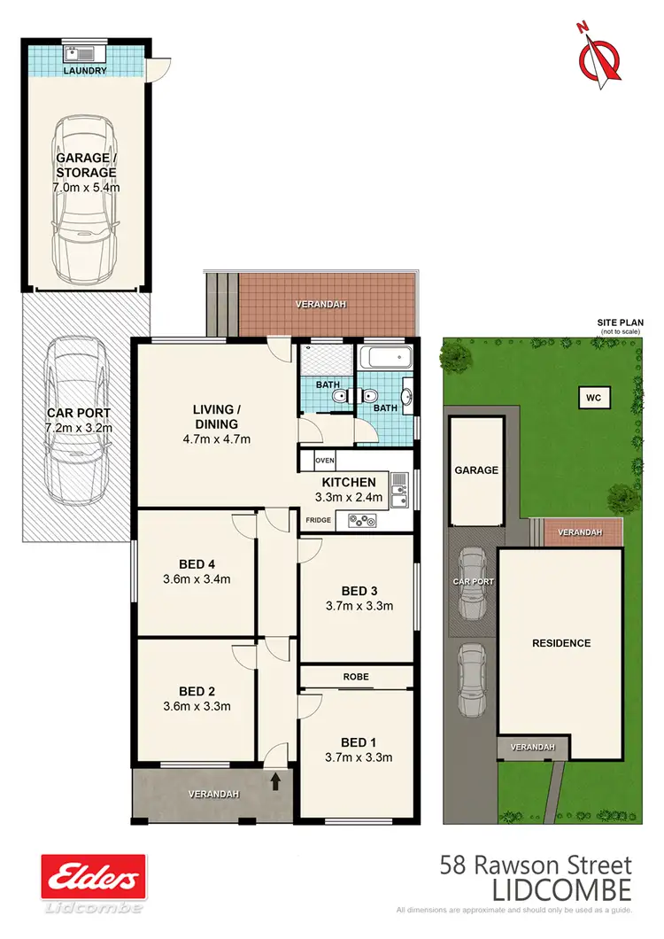 Floorplan of Homely house listing, 58 Rawson Street, Lidcombe NSW 2141