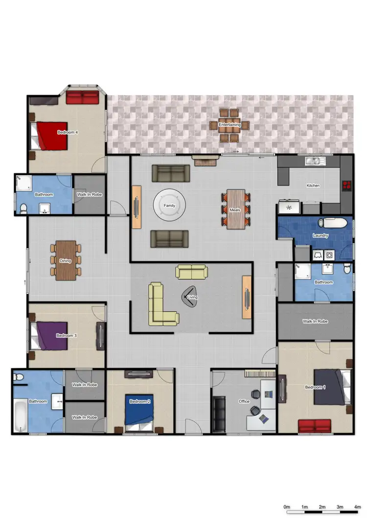 Floorplan of Homely house listing, 80-82 Greenhill Road, Munruben QLD 4125