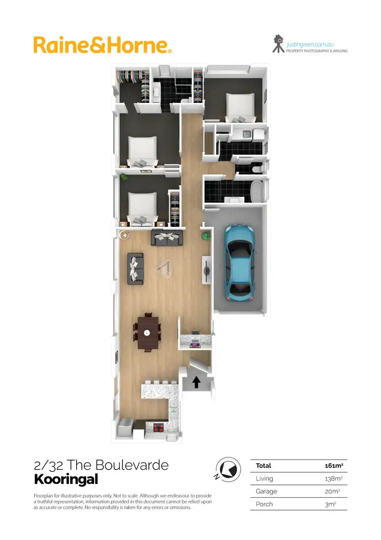Floorplan of Homely house listing, 2/32 The Boulevarde, Kooringal NSW 2650