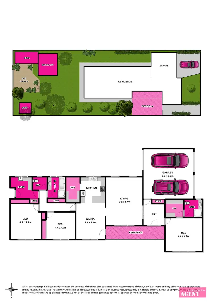 Floorplan of Homely house listing, 13 Trenton Parade, St Albans Park VIC 3219