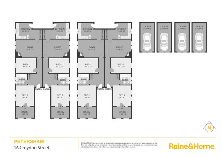 Floorplan of Homely block of units listing, 16 Croydon Street, Petersham NSW 2049