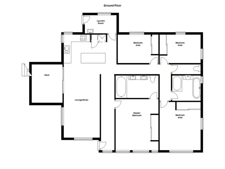 Floorplan of Homely house listing, 90 Kinmond Avenue, Wavell Heights QLD 4012