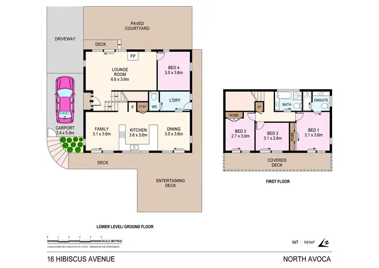 Floorplan of Homely house listing, 16 Hibiscus Avenue, North Avoca NSW 2260
