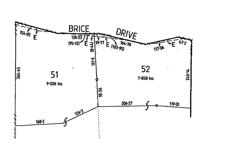 Floorplan of Homely land listing, Lot 52 Brice Drive, Woodside SA 5244