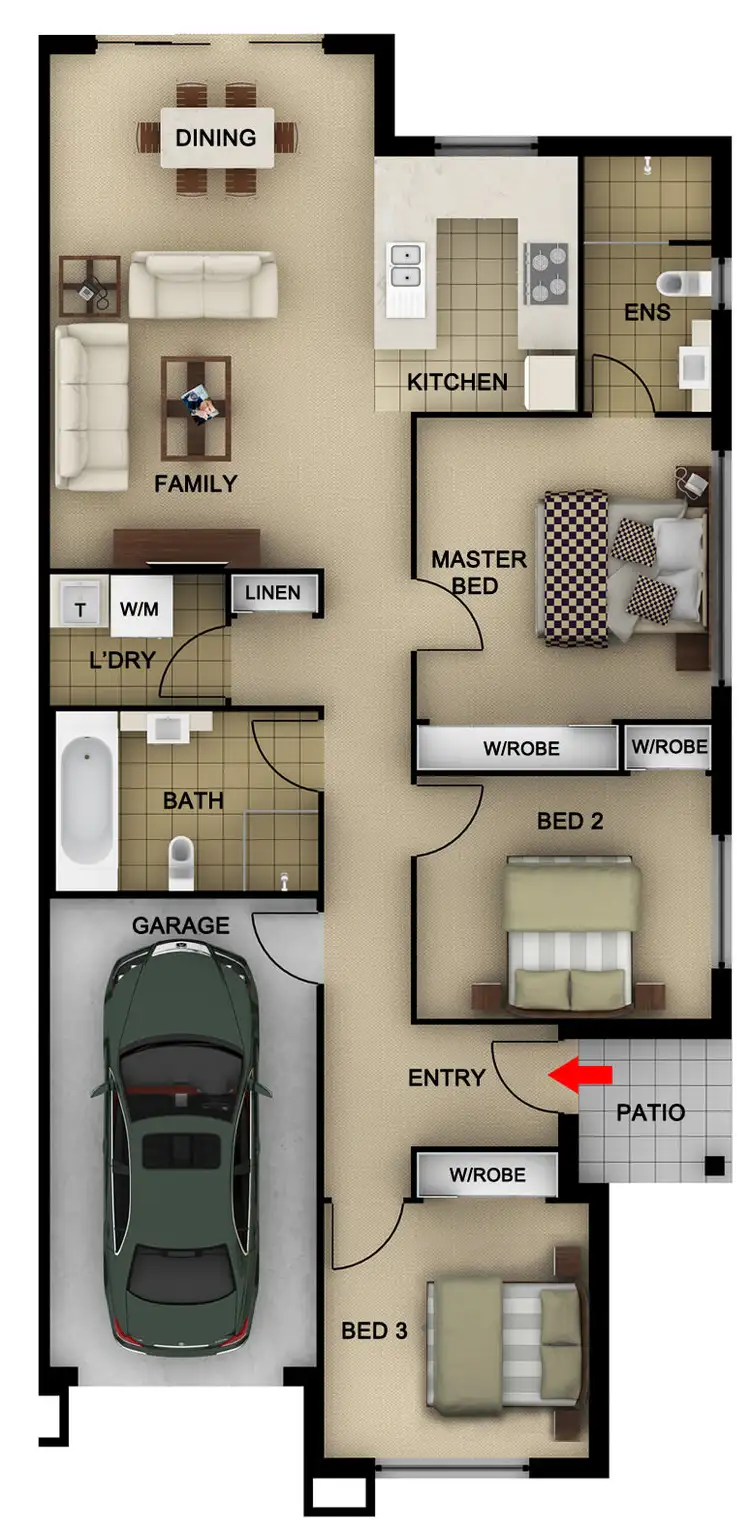 Floorplan of Homely house listing, 19 Dunphy Crescent, Mudgee NSW 2850