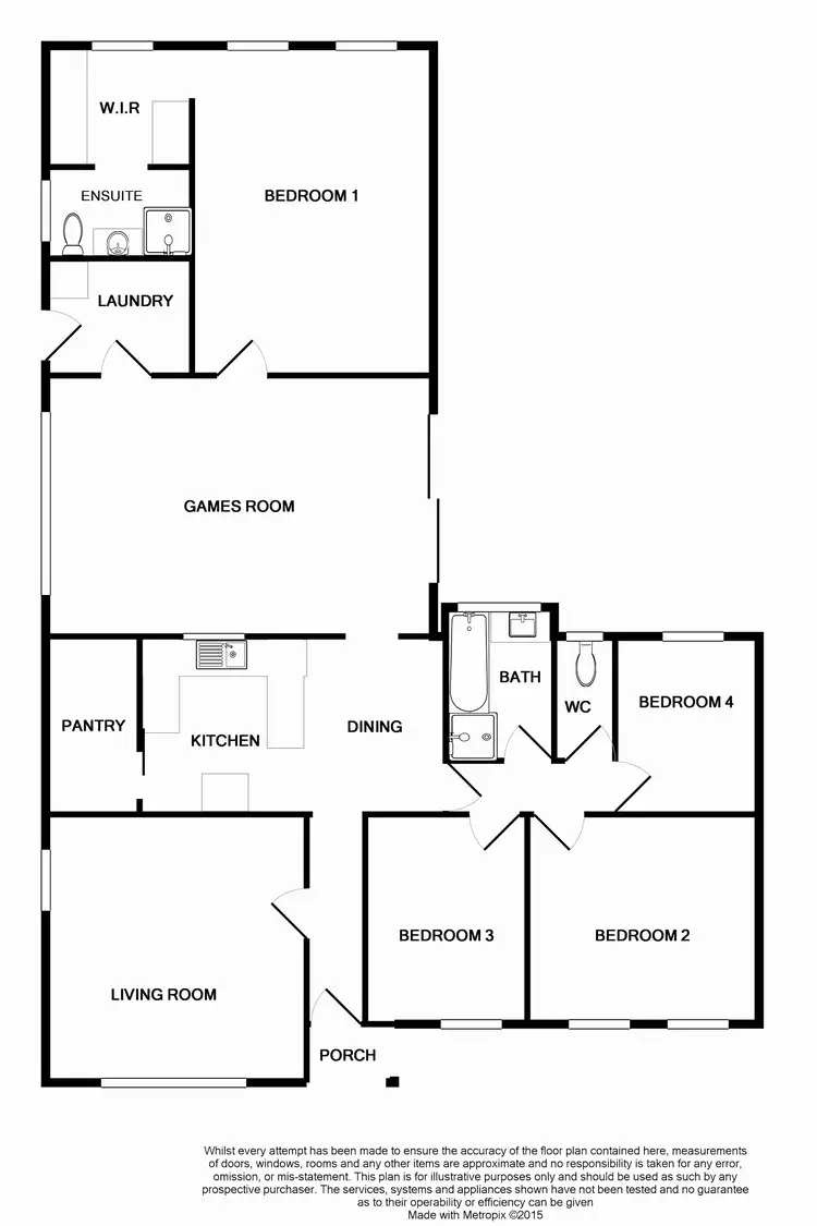 Floorplan of Homely house listing, 7 Olmar Place, Kelmscott WA 6111