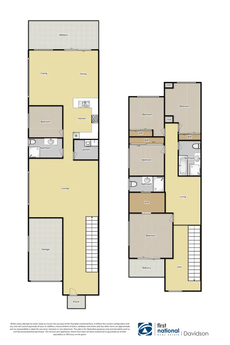 Floorplan of Homely semi-detached listing, 39a Walder Road, Hammondville NSW 2170