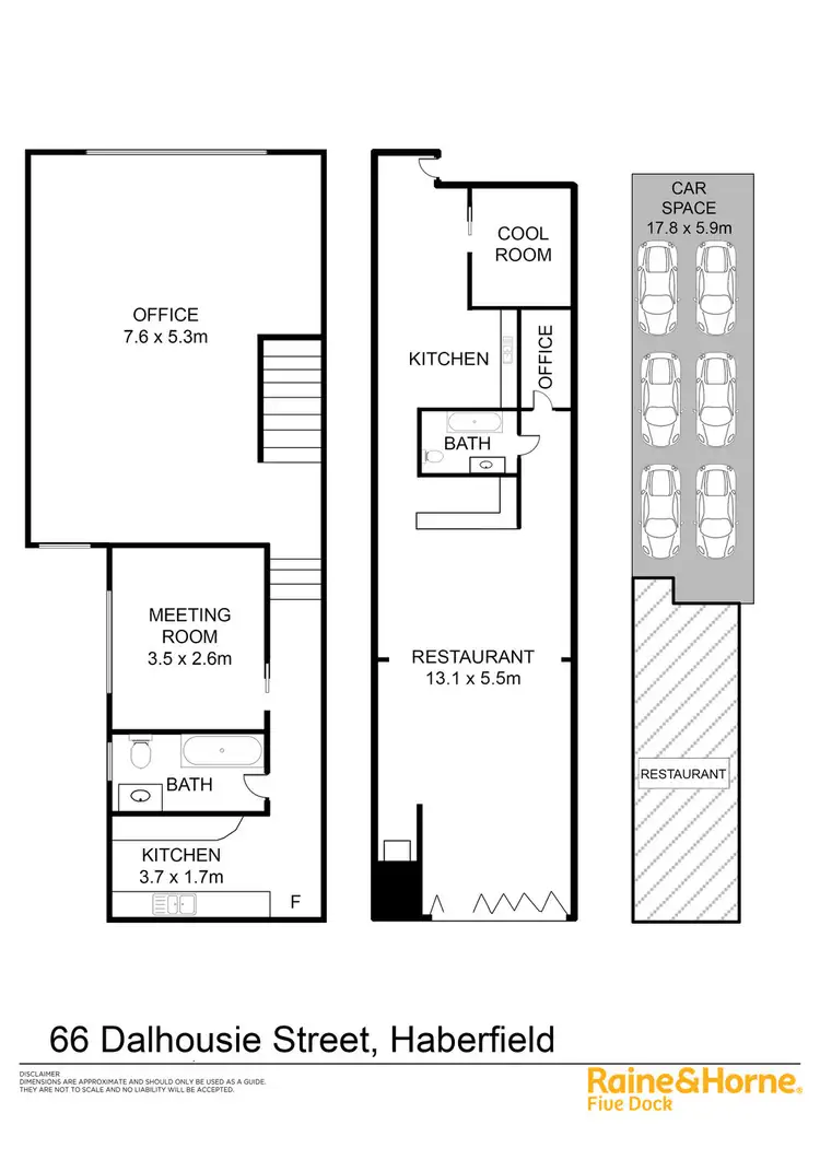 Floorplan of Homely other listing, 66 DALHOUSIE STREET, Haberfield NSW 2045