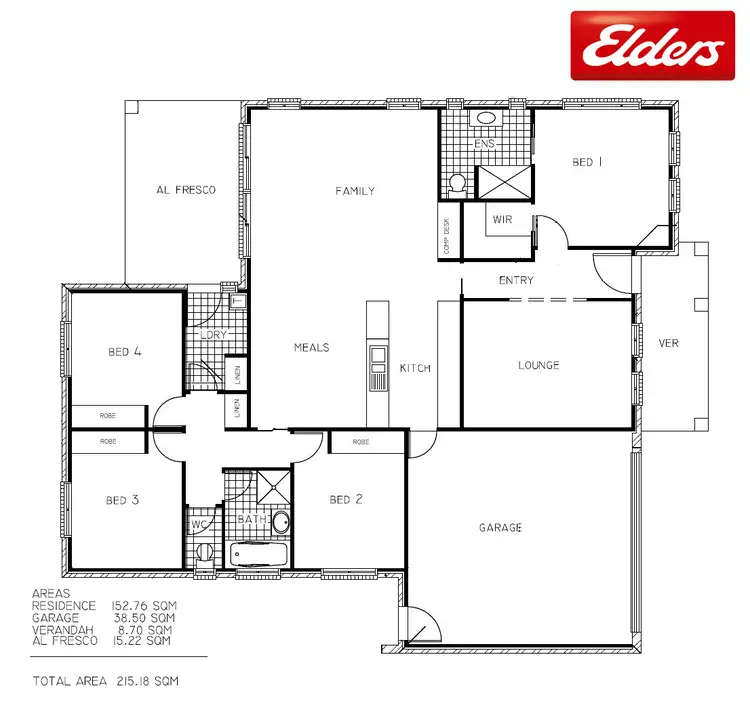 Floorplan of Homely house listing, 4 Bambridge Parade, Googong NSW 2620