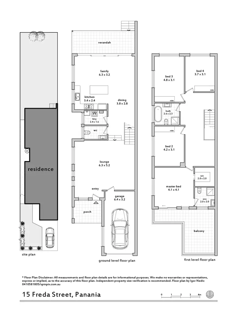 Floorplan of Homely house listing, 15 Freda Street, Panania NSW 2213