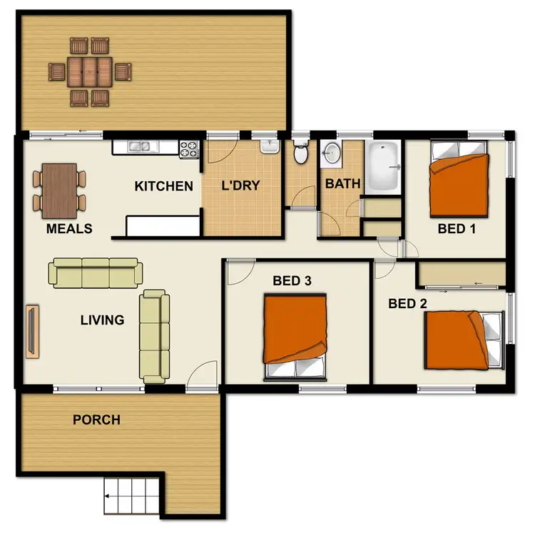 Floorplan of Homely house listing, 9 Virgo St, Inala QLD 4077