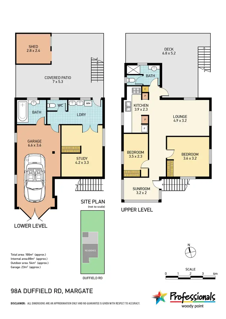 Floorplan of Homely house listing, 98A Duffield Road, Margate QLD 4019