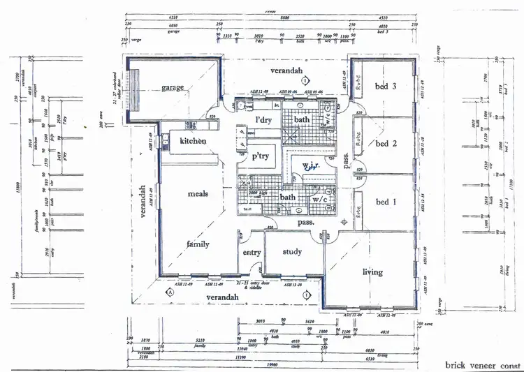 Floorplan of Homely house listing, 19 Moss Road, Berri SA 5343