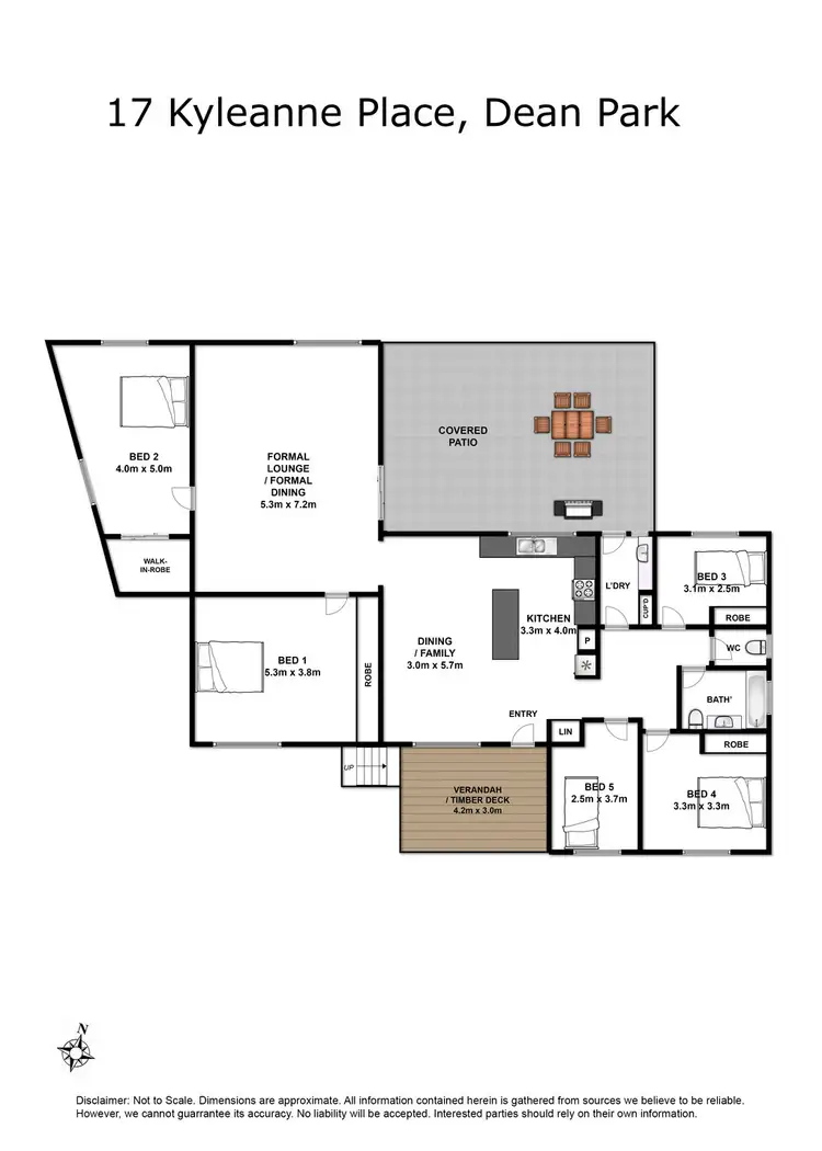 Floorplan of Homely house listing, 17 Kyleanne Place, Dean Park NSW 2761