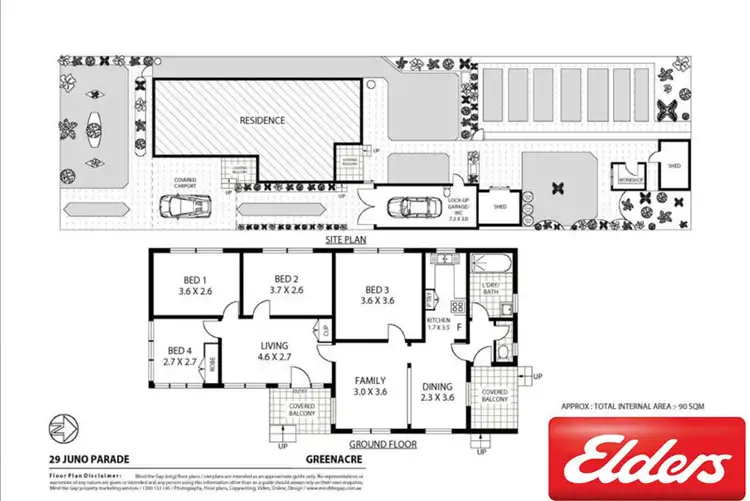 Floorplan of Homely house listing, 29 Juno Parade, Greenacre NSW 2190