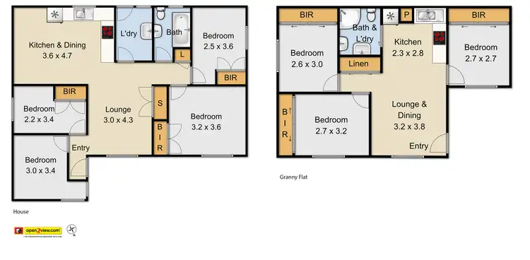 Floorplan of Homely house listing, 58 & 58a Illawong Avenue, Penrith NSW 2750