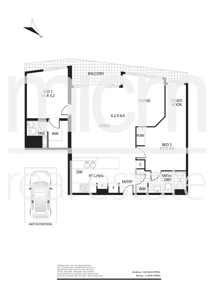 Floorplan of Homely apartment listing, 901/18 Waterview Walk, Docklands VIC 3008