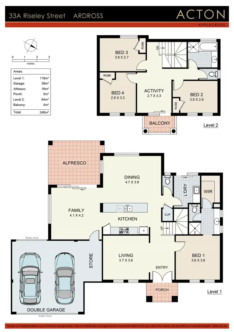 Floorplan of Homely house listing, 33a Riseley Street, Ardross WA 6153