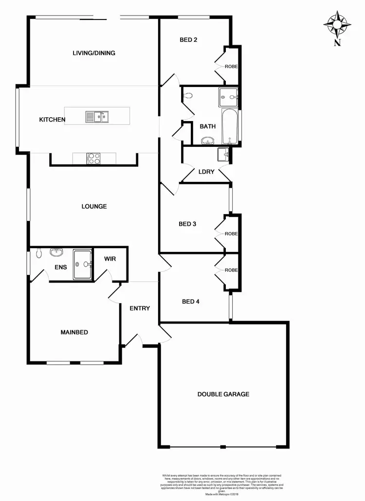 Floorplan of Homely house listing, 46 Brigantine Street, Rutherford NSW 2320