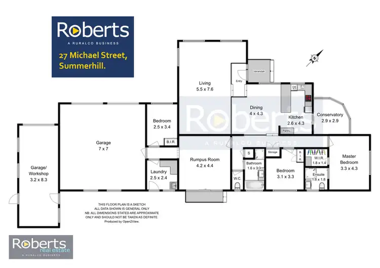 Floorplan of Homely house listing, 27 Michael St, Summerhill TAS 7250