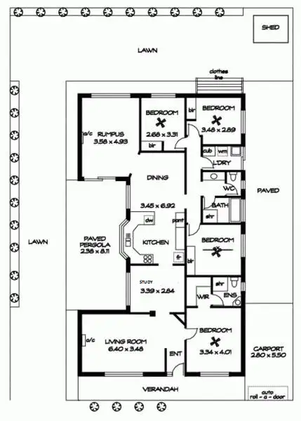 Floorplan of Homely house listing, 1 Manchester Circuit, Craigmore SA 5114