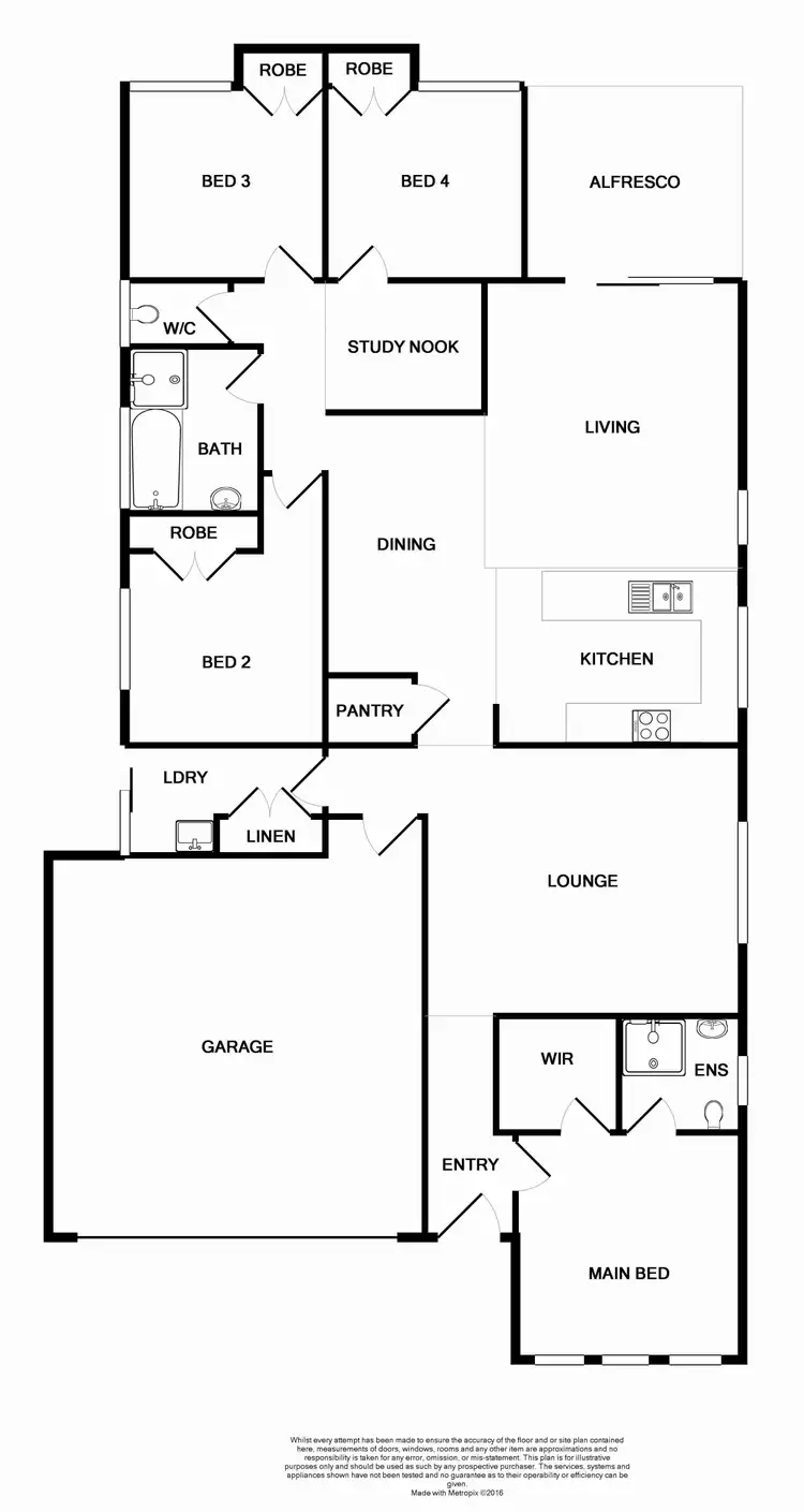 Floorplan of Homely house listing, 12 Redgum Circuit, Aberglasslyn NSW 2320