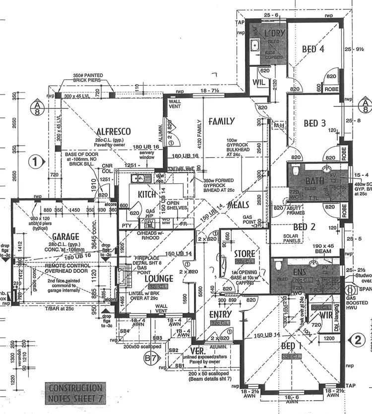 Floorplan of Homely house listing, 4 Amy Cove, Australind WA 6233