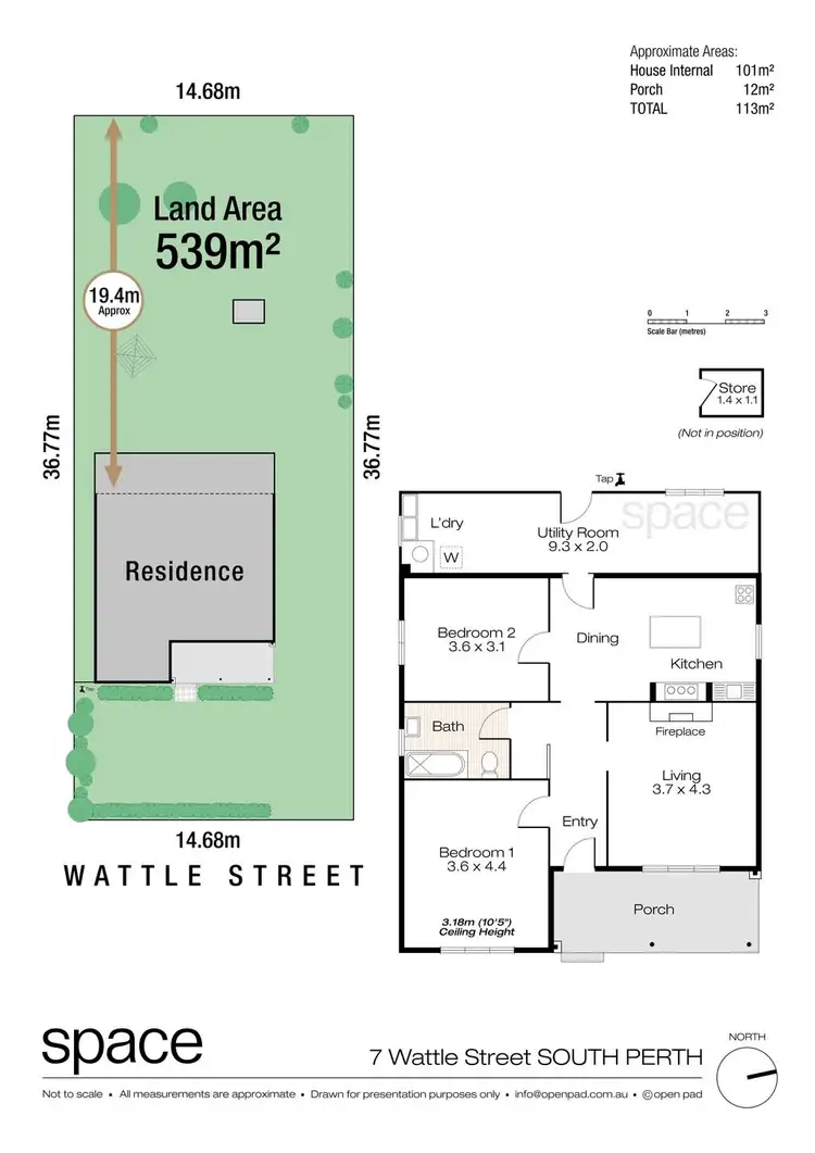 Floorplan of Homely house listing, 7 Wattle Street, South Perth WA 6151