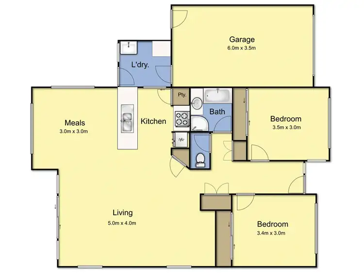 Floorplan of Homely house listing, 4/4 Duke Street, Drysdale VIC 3222