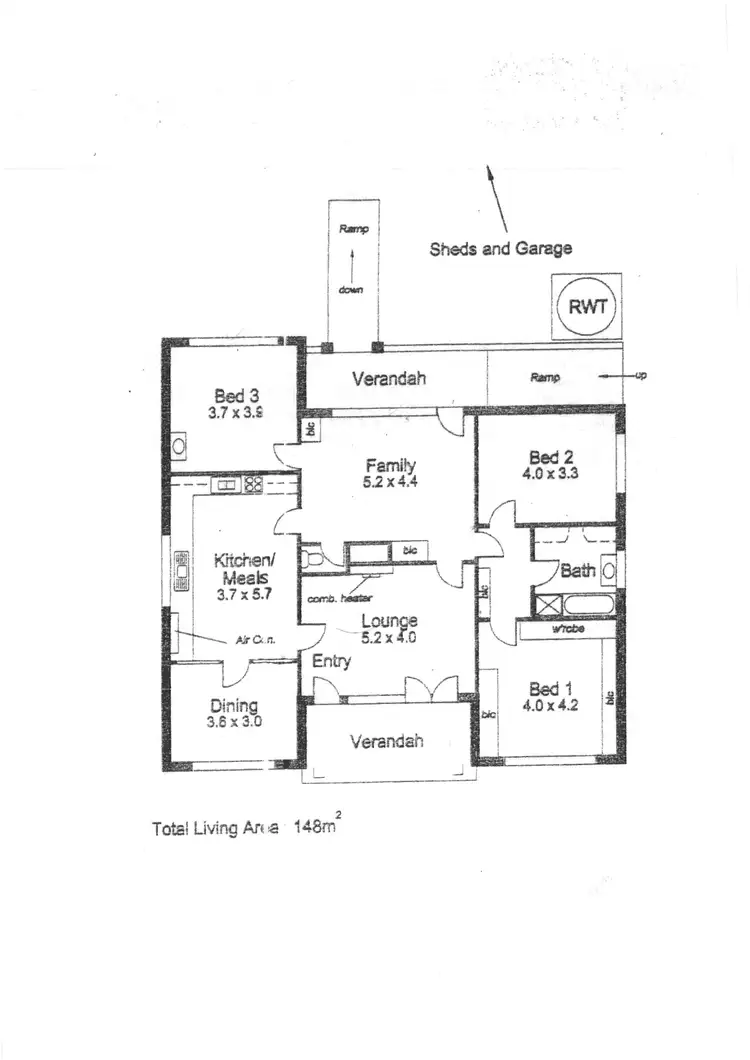 Floorplan of Homely house listing, 2 WATTLE STREET, Lobethal SA 5241
