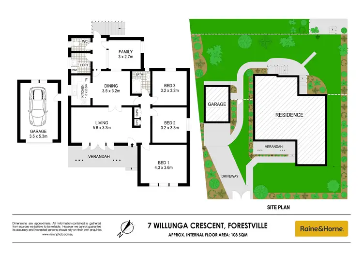 Floorplan of Homely house listing, 7 Willunga Crescent, Forestville NSW 2087