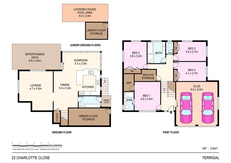 Floorplan of Homely house listing, 22 Charlotte Close, Terrigal NSW 2260