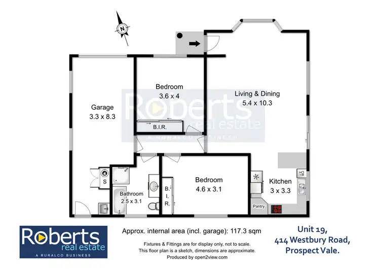 Floorplan of Homely unit listing, 19/414 Westbury Road, Prospect Vale TAS 7250