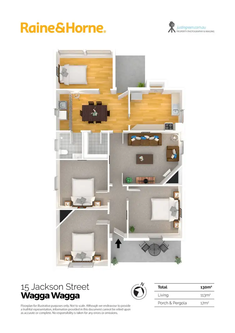 Floorplan of Homely house listing, 15 JACKSON STREET, Wagga Wagga NSW 2650
