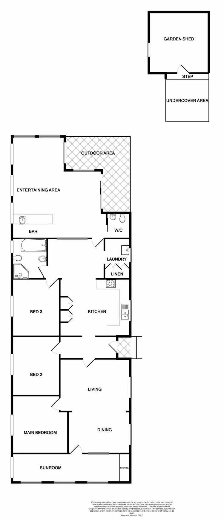 Floorplan of Homely house listing, 64 Narang Street, East Maitland NSW 2323