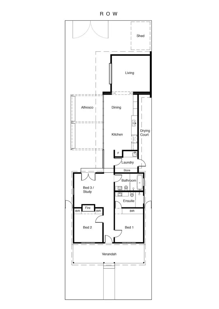 Floorplan of Homely house listing, 22 Yilgarn Street, Shenton Park WA 6008