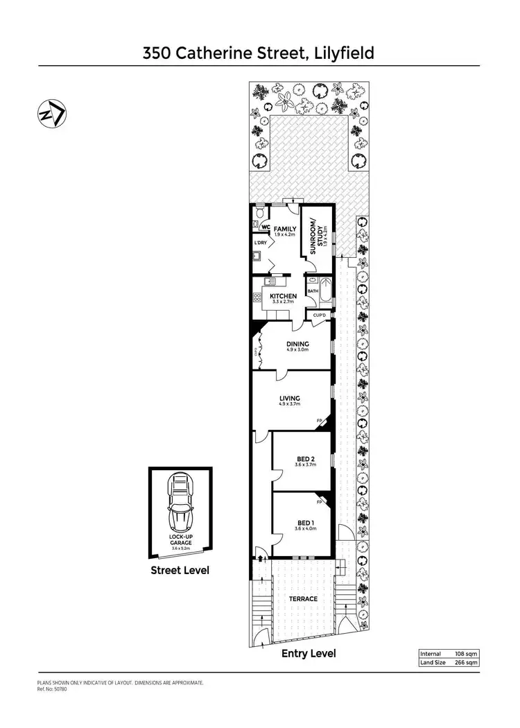 Floorplan of Homely house listing, 350 Catherine Street, Lilyfield NSW 2040
