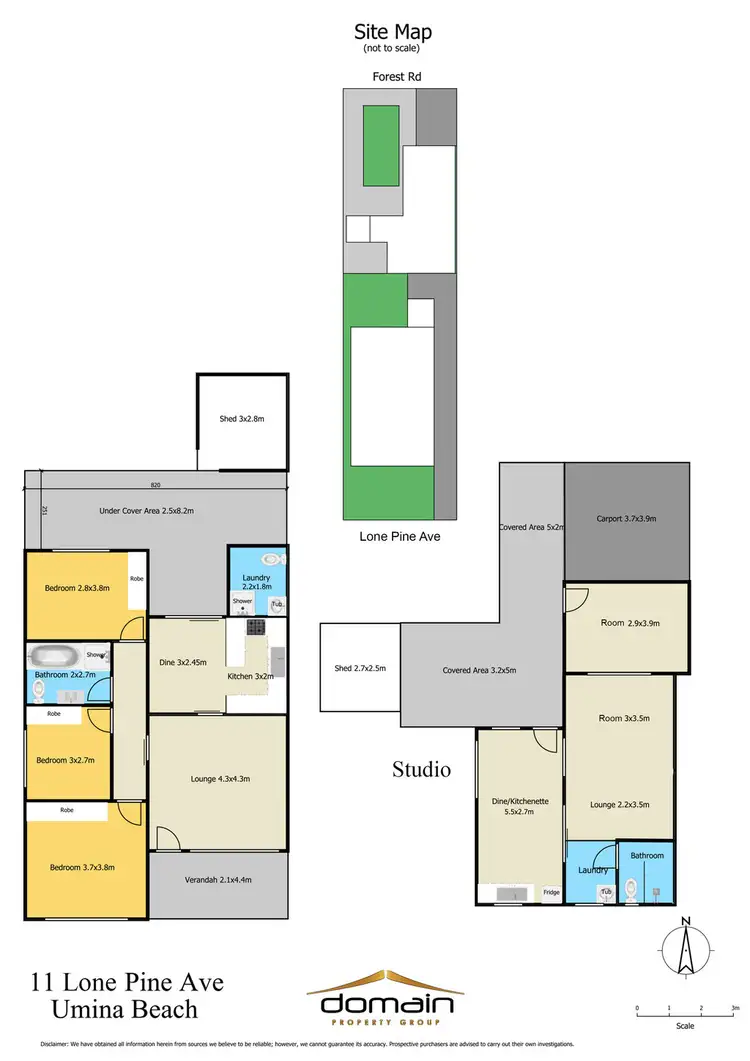 Floorplan of Homely house listing, 11 Lone Pine Avenue, Umina Beach NSW 2257