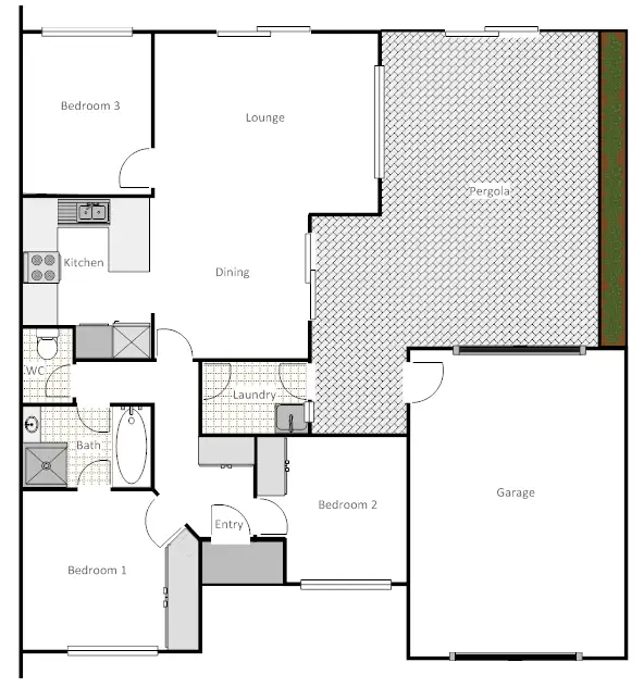 Floorplan of Homely house listing, 6 Gamban Square, Ngunnawal ACT 2913