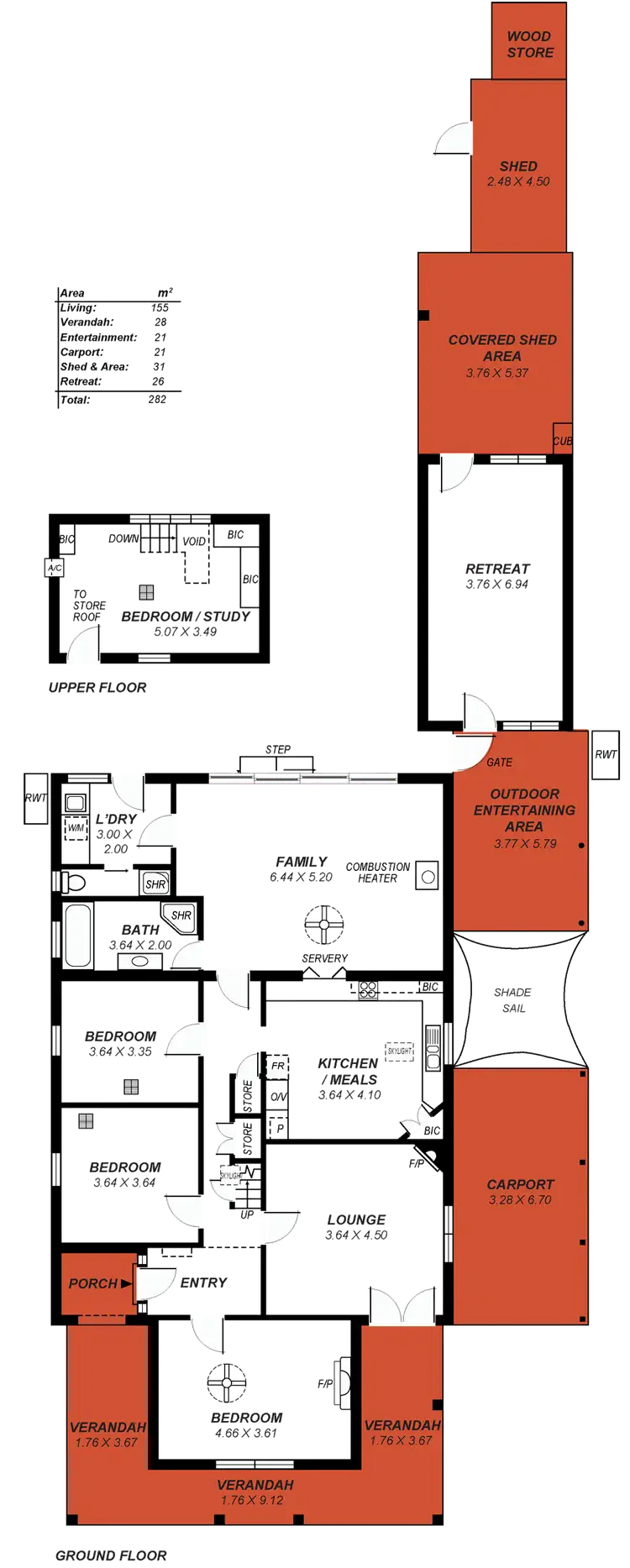 Floorplan of Homely house listing, 76 Broadway, Glenelg South SA 5045