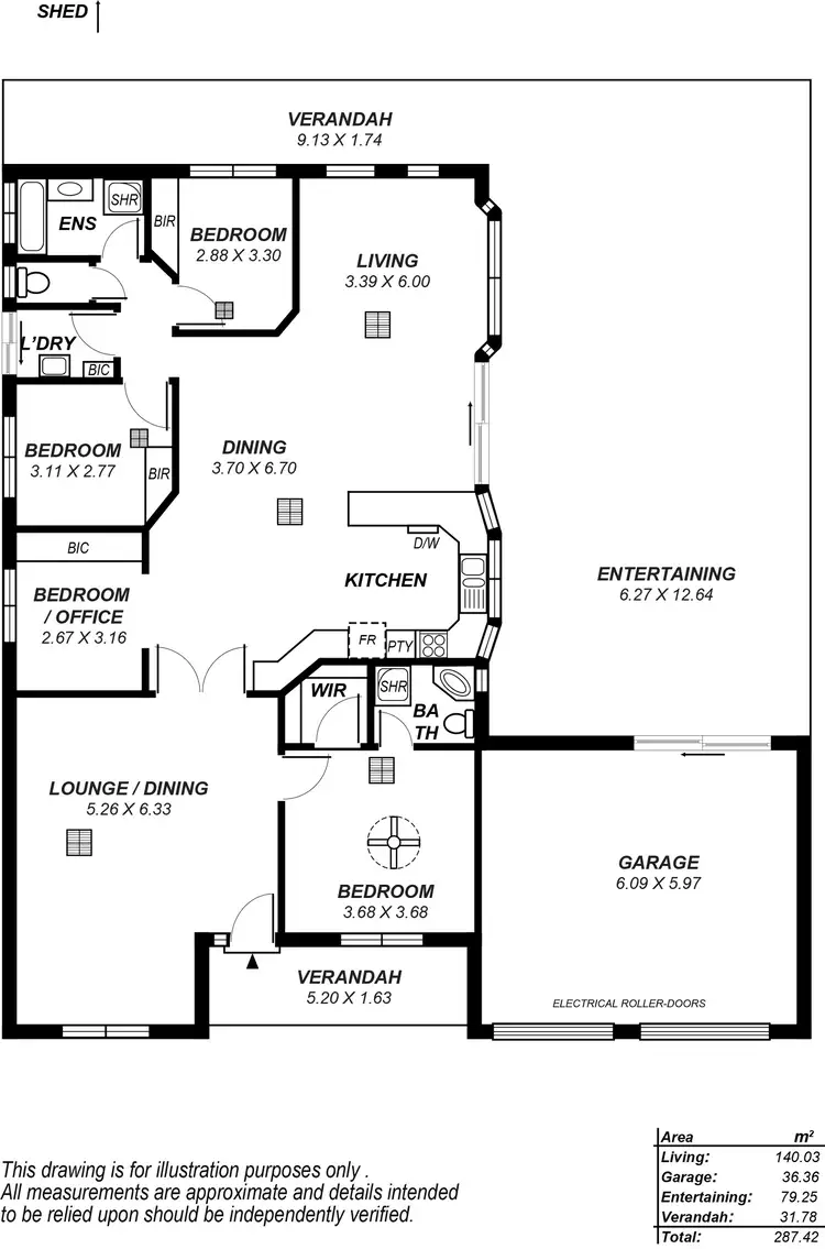 Floorplan of Homely house listing, 40 Grand Boulevard, Seaford Rise SA 5169