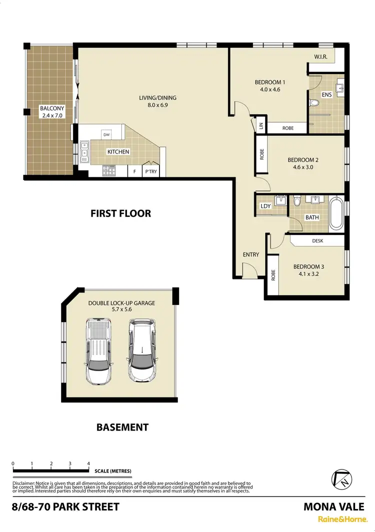 Floorplan of Homely unit listing, 8/68-70 Park Street, Mona Vale NSW 2103