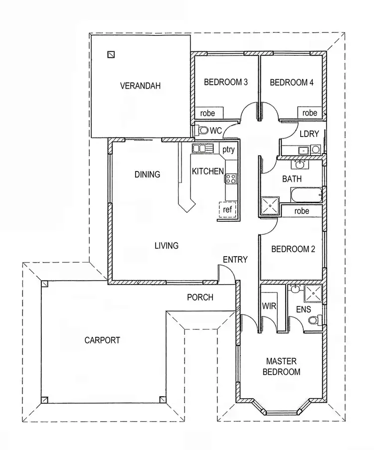 Floorplan of Homely house listing, 26 Richards Crescent, Rosebery NT 832