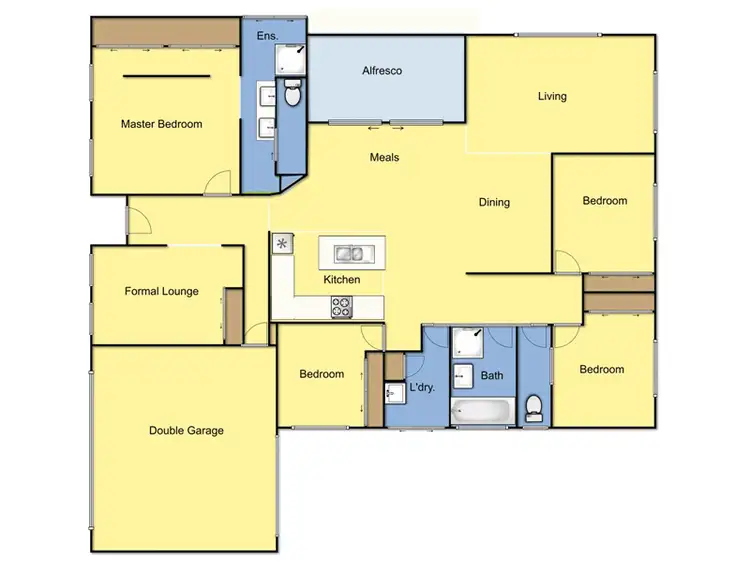 Floorplan of Homely house listing, 24 Bradford Street, St Albans Park VIC 3219