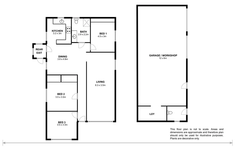 Floorplan of Homely house listing, 1 Station Street, Brighton TAS 7030